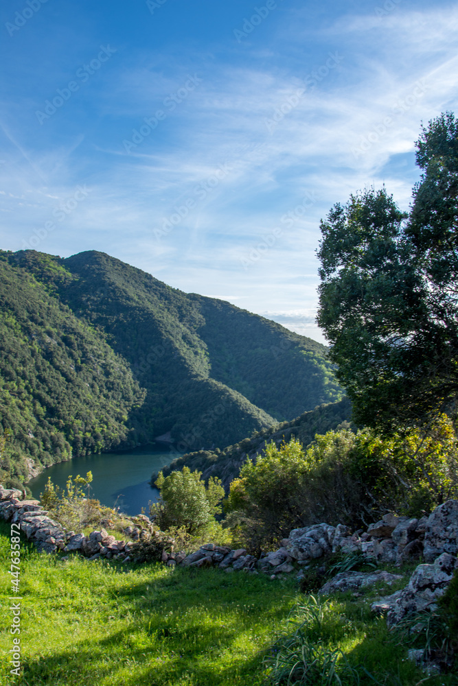 Obraz premium discovery of the island of beauty in southern Corsica, France