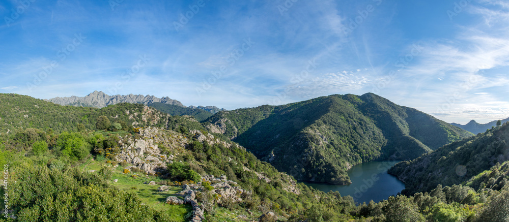Fototapeta premium discovery of the island of beauty in southern Corsica, France