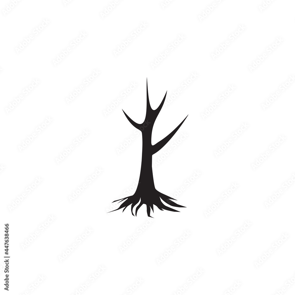 Obraz premium Tree icon logo design template