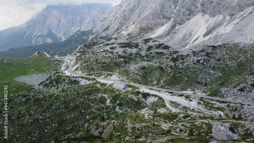 memory od world war 1 in dolomites at sass de stria