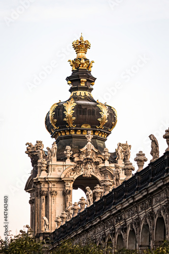 the crown of the Dresden Zwinger © Uwe