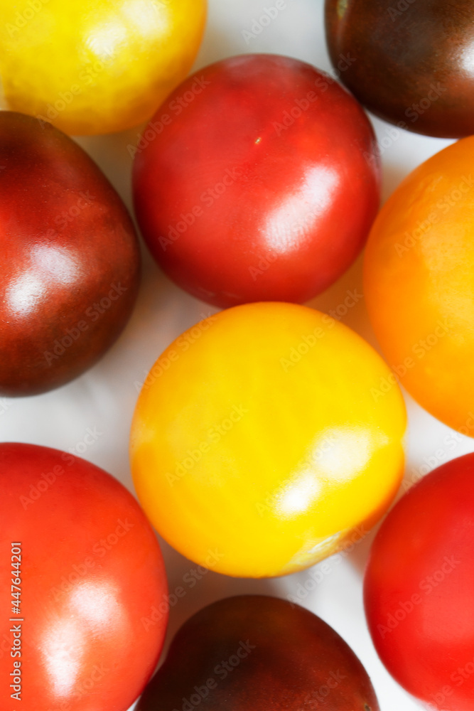 Colorful cherry tomato Colorful cherry tomato