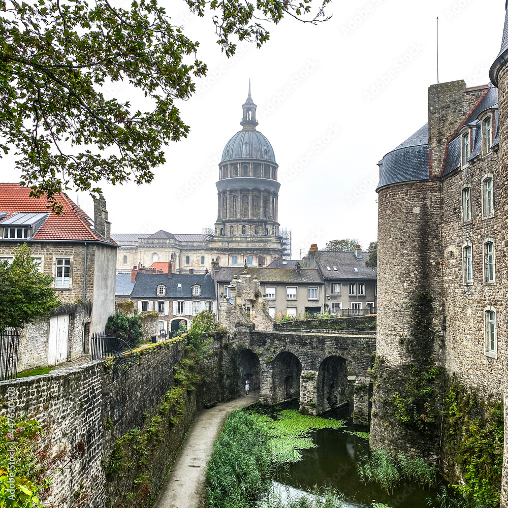 Basilica of Our Lady of the Immaculate Conception at the fortified city