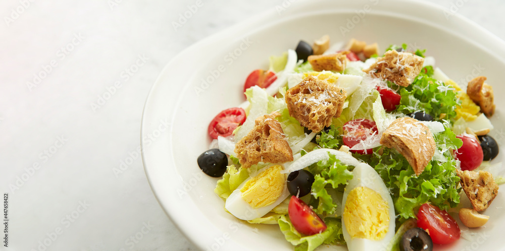 salad with cheese and olives salad with cheese and olives
