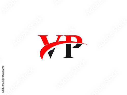 Wallpaper Mural VP Letter Initial Logo Design Template Torontodigital.ca