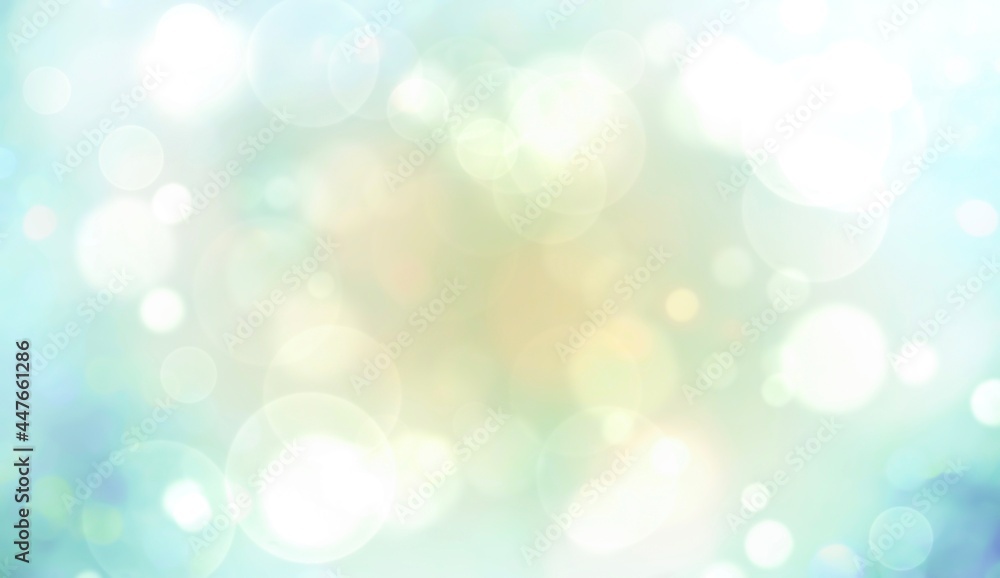 Abstract blue, green background with bokeh - Spring , Christmas wallpaper Abstract blue, green background with bokeh - Spring , Christmas wallpaper
