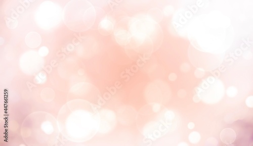 abstract light pink background with bokeh