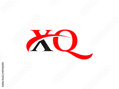 Free Download XQ Letter Initial Logo Design Template - GFXLoad