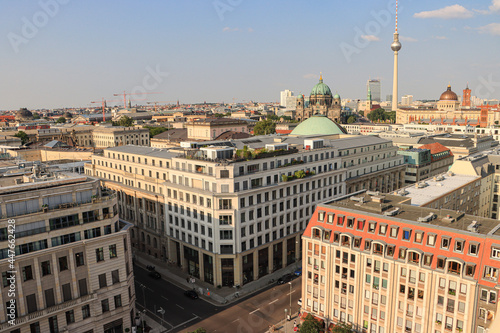 Photography Berlin Panorama; Blick vom Französischen Dom zum Berliner Dom