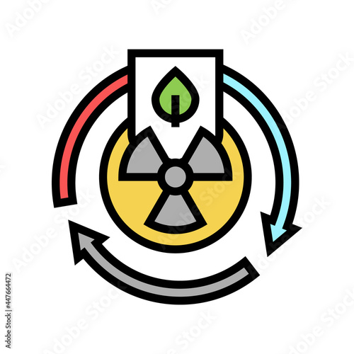 hazardous materials management color icon vector. hazardous materials management sign. isolated symbol illustration