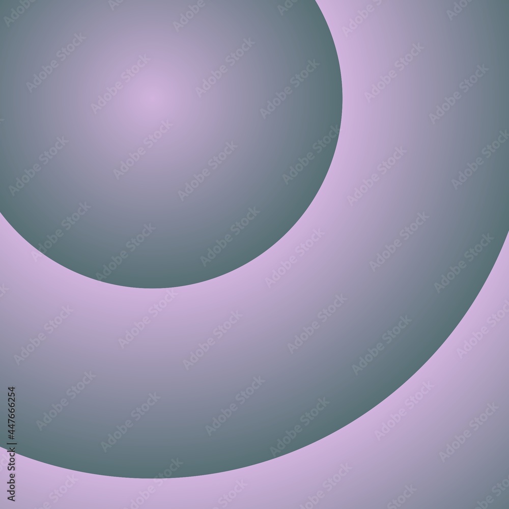 Background of circles with a gradient fill from gray to pink.