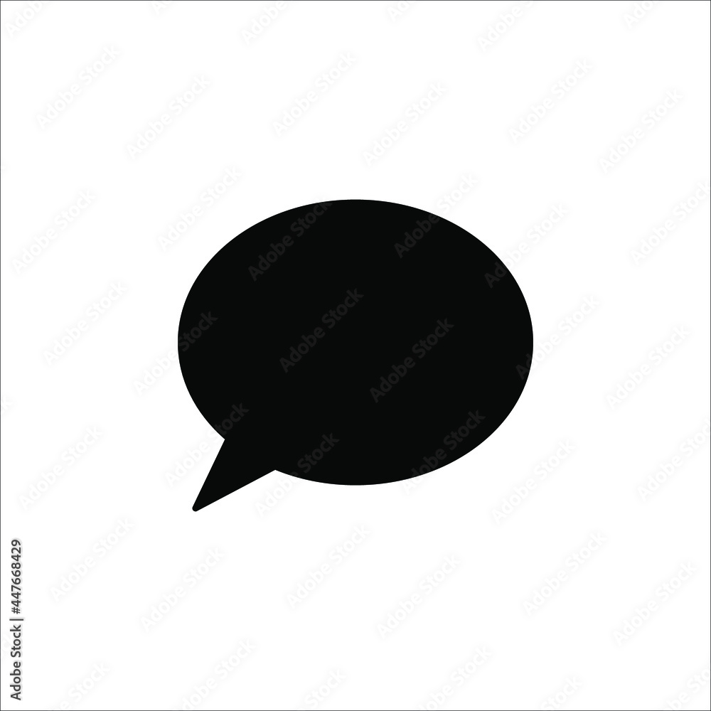 Comment icon Vector for Web Design on white background eps 10 Comment icon Vector for Web Design on white background eps 10