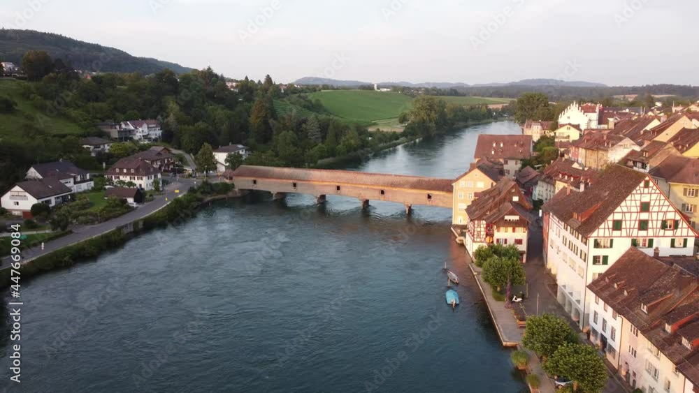 Die historische Rheinbrücke zwischen Gailingen und Diessenhofen - Teil 20 Die historische Rheinbrücke zwischen Gailingen und Diessenhofen - Teil 20