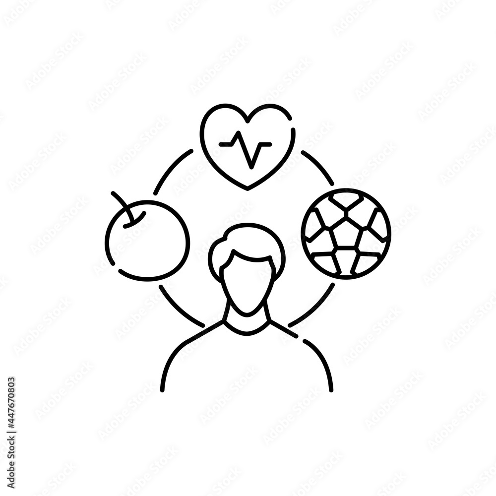 Comfortable lifestyle olor line icon. Pictogram for web page, mobile app, promo Comfortable lifestyle olor line icon. Pictogram for web page, mobile app, promo
