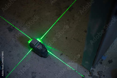 laser rectifier for floor construction