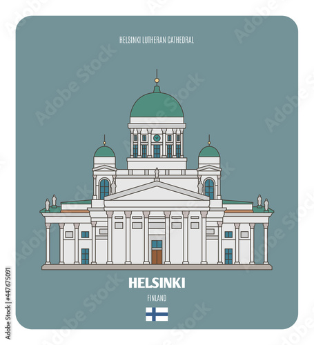 Lutheran Cathedral in Helsinki, Finland