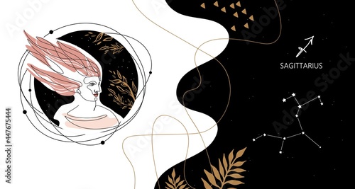 Zodiac background. Constellation Scorpio. The element of water.