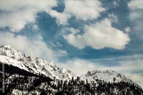 Malam Jabba and Kalam Swat Scenery Landscape