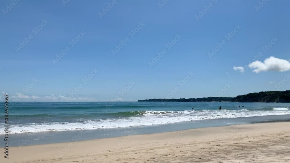 千葉県御宿 海岸 砂浜 千葉県御宿 海岸 砂浜