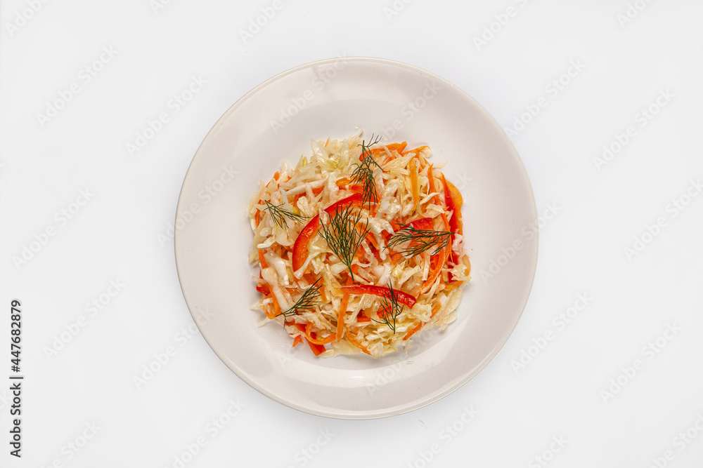 Cabbage Salad With Carrots Cabbage Salad With Carrots