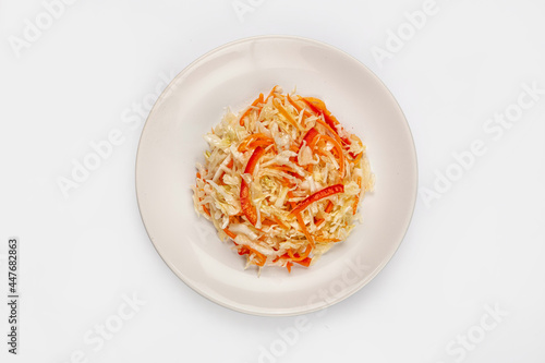 Cabbage Salad With Carrots
