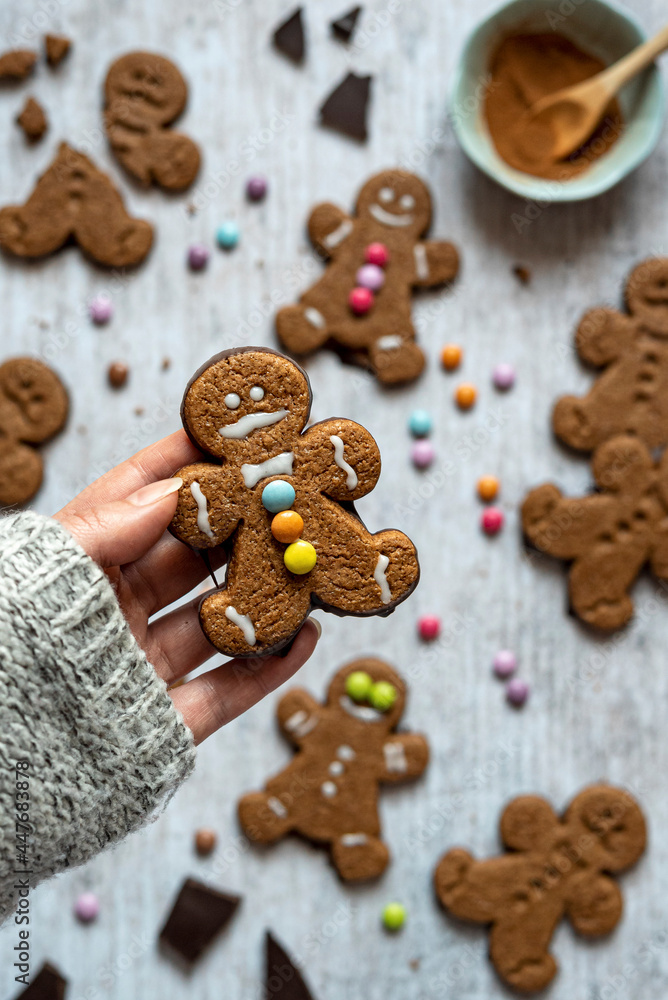 Decorated Gingerbread Cookies Decorated Gingerbread Cookies