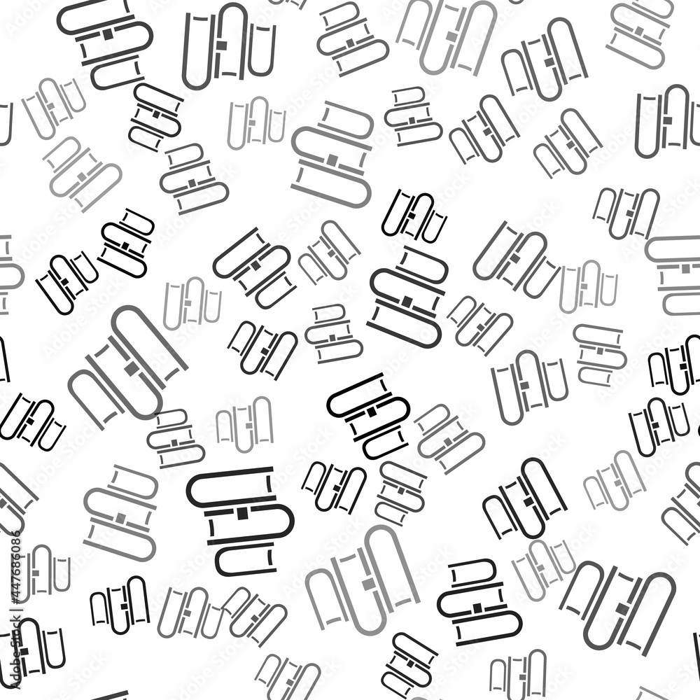Black Book icon isolated seamless pattern on white background. Vector Black Book icon isolated seamless pattern on white background. Vector
