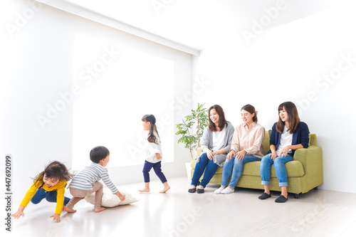 ママ友と子どもたち