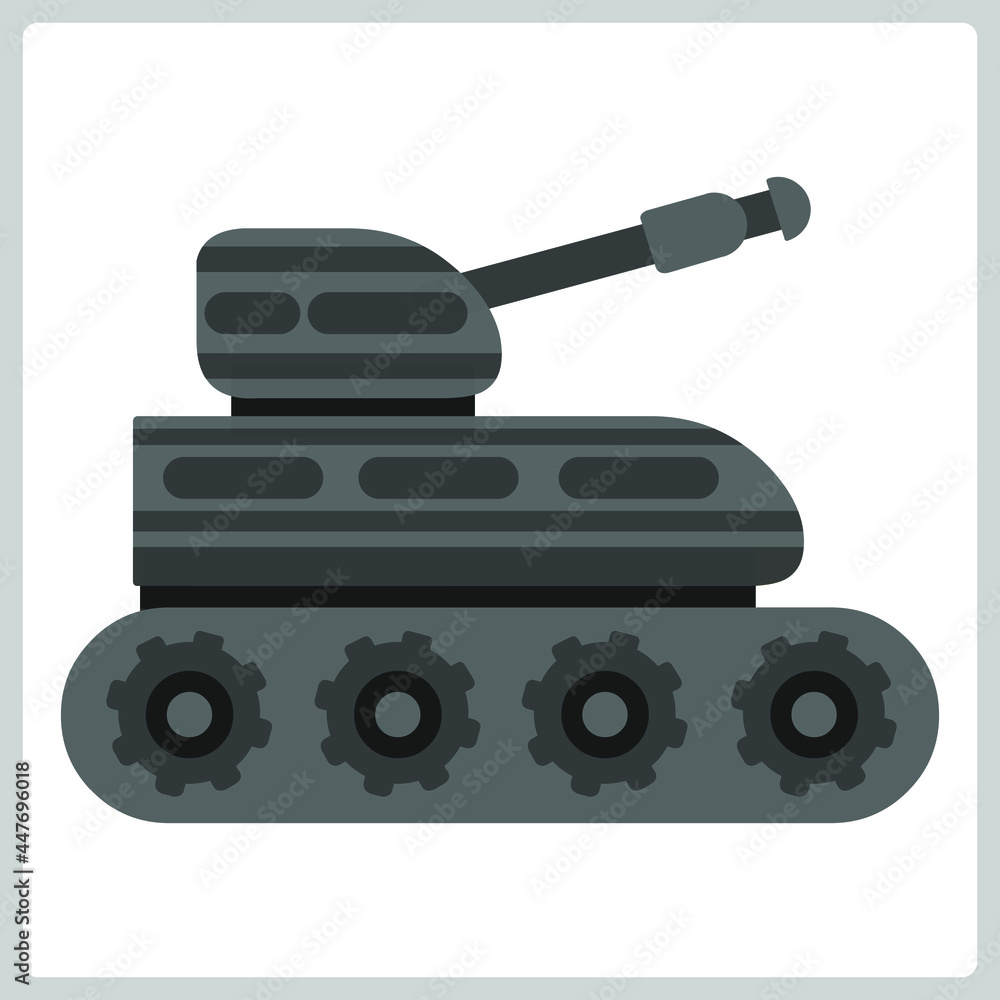 Vector illustration for Military Tank EPS10 Vector illustration for Military Tank EPS10