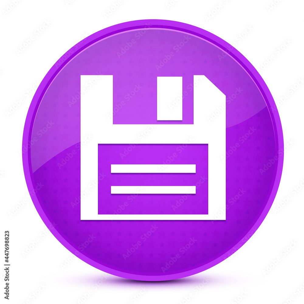 Disk aesthetic glossy purple round button abstract Disk aesthetic glossy purple round button abstract