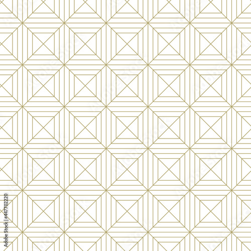 Geometrical vector seamless patterns on a white background. Modern illustrations for wallpapers, flyers, covers, banners, minimalistic ornaments, backgrounds. 