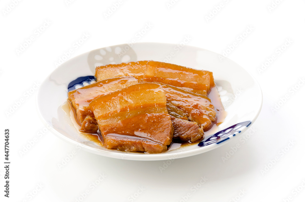 三枚肉の煮つけ 三枚肉の煮つけ