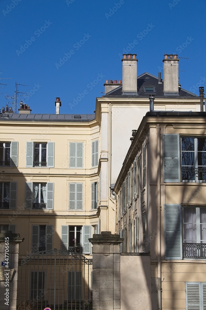 Obraz premium facade of the old house