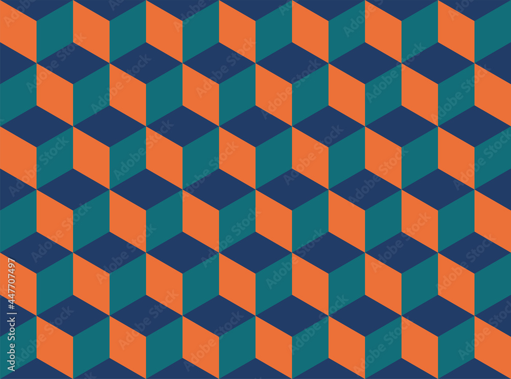 Abstract geometric seamless pattern. Retro background for textile, fabric, fashion. Vector Abstract geometric seamless pattern. Retro background for textile, fabric, fashion. Vector