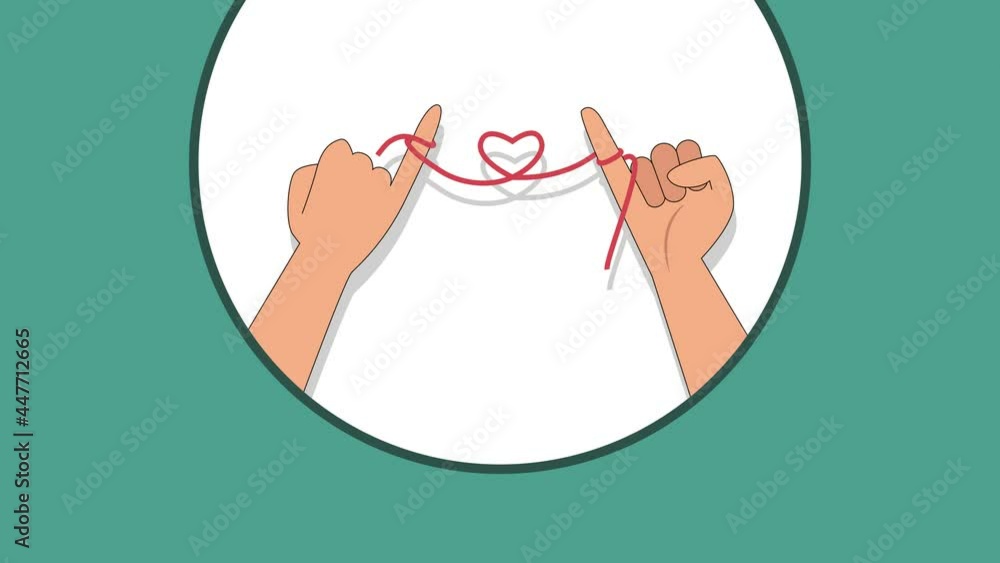 Happy Friendship Day 2d animation. Friends forever status with heart ...