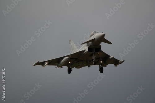 RAF Eurofighter Typhoon landing