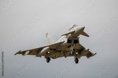 RAF Eurofighter Typhoon landing