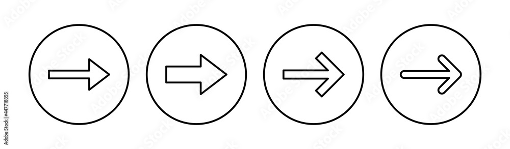 Arrow icon set. Arrow symbol. Arrow sign for your web design. Arrow icon set. Arrow symbol. Arrow sign for your web design.