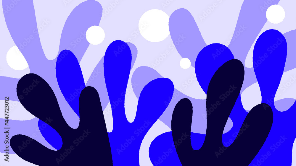 Abstract Leaves Vector Illustration