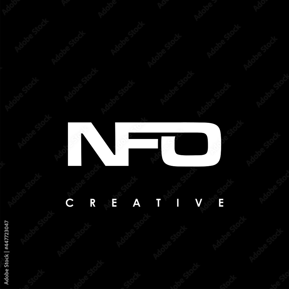 NFO Letter Initial Logo Design Template Vector Illustration NFO Letter Initial Logo Design Template Vector Illustration
