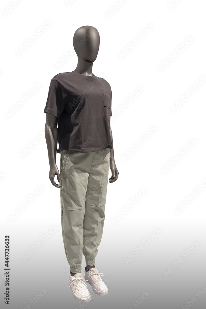 Full length female mannequin. Full length female mannequin.