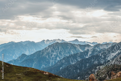 Batcondi Kumrat Valley Beautiful Landscape Mountains View © Microstocke