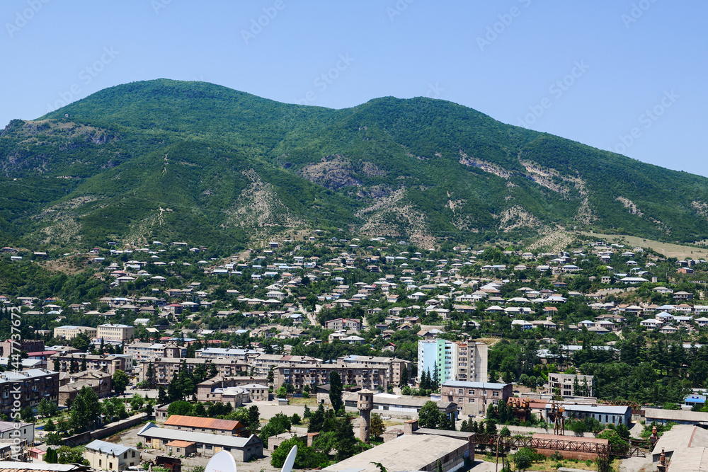 Amazing view of Ijevan, Armenia