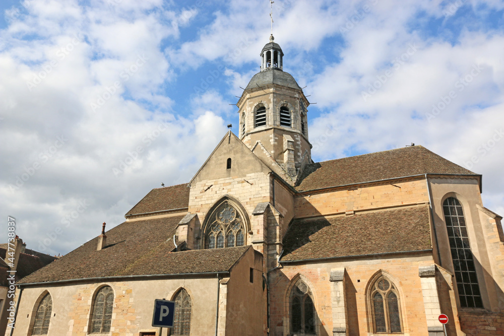 Saint Martin Church in Seurre, France	