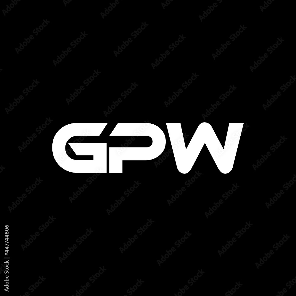 GPW letter logo design with black background in illustrator, vector logo modern alphabet font overlap style. calligraphy designs for logo, Poster, Invitation, etc. GPW letter logo design with black background in illustrator, vector logo modern alphabet font overlap style. calligraphy designs for logo, Poster, Invitation, etc.