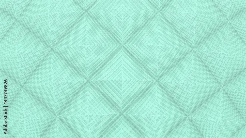 Obraz premium Abstract 3D background with recursive geometric structures.