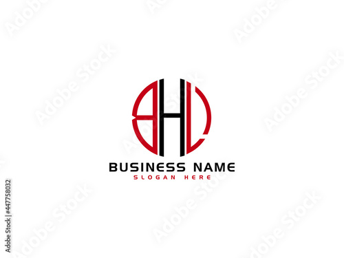 Letter BHL Logo Icon Vector Image Design photo