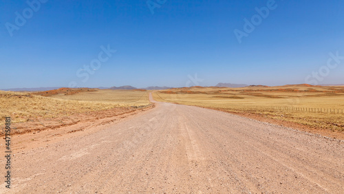 Unterweg auf der Hauptstraße C14, Namibia