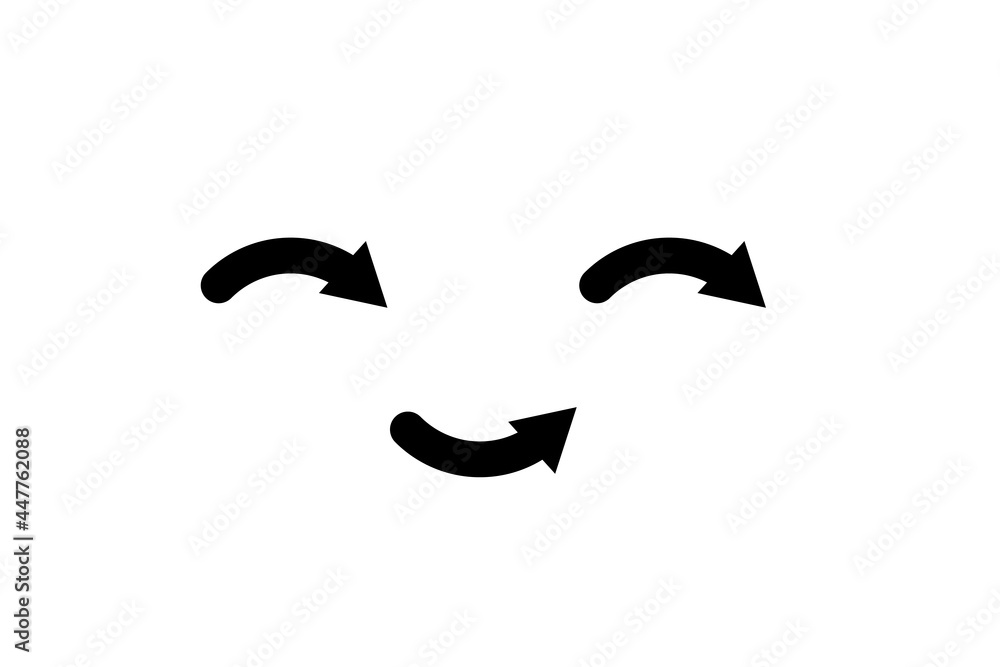 Rounded arrow vector. Designed for web and APIs. Rounded arrow vector. Designed for web and APIs.