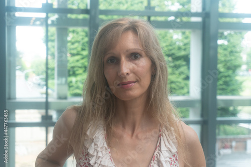 Obraz na płótnie Donna w salonie